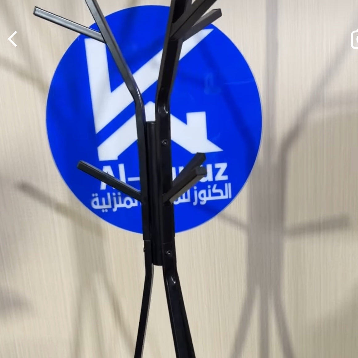 شمعة ملابس شكل شجرة - black