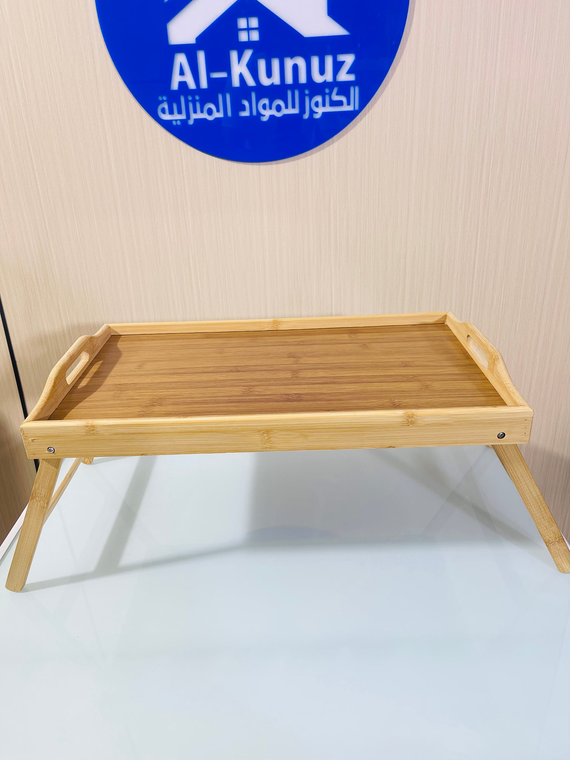 طاولة سرير حجم متوسط  - natural_wood
