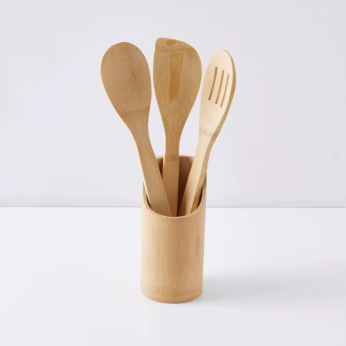 سيت ملاعق خشب  - light_wood