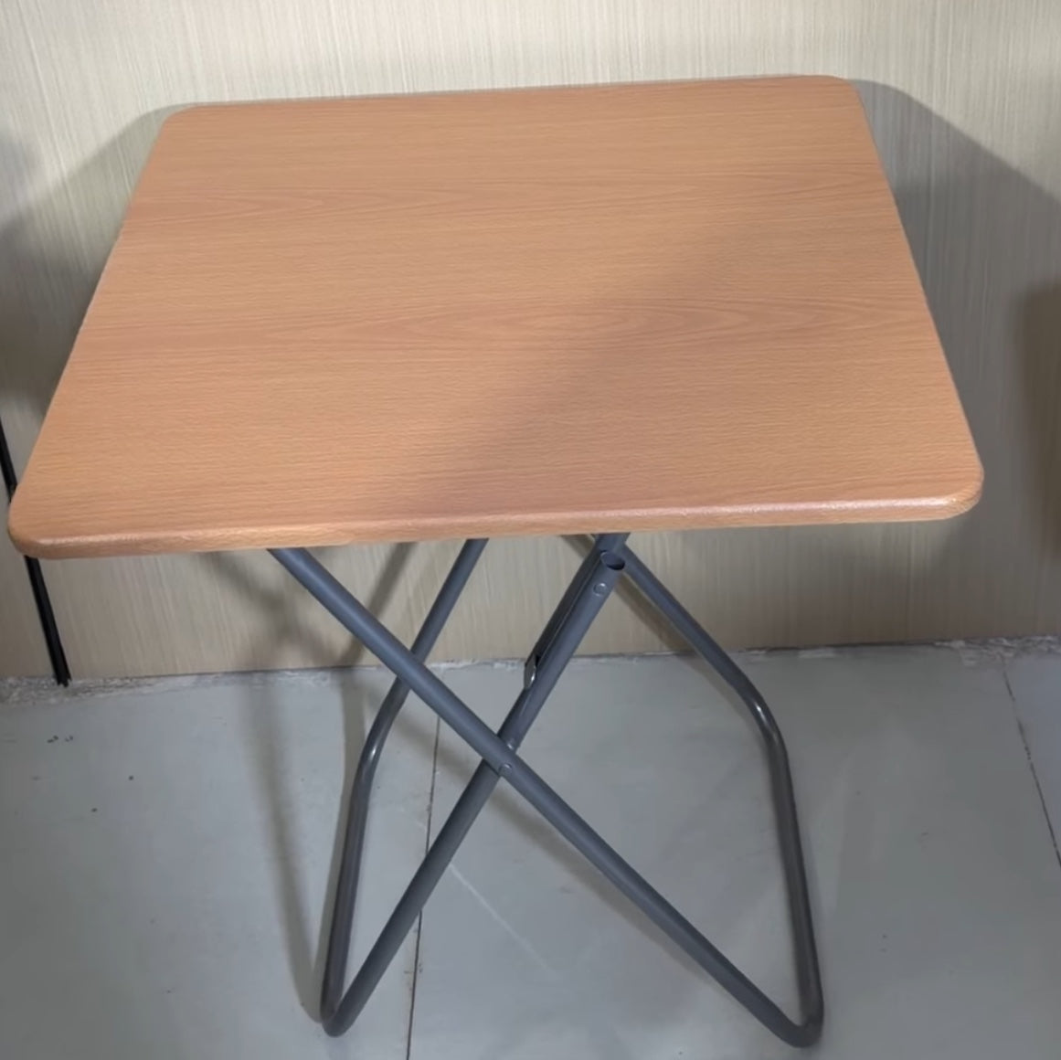 ميز 60*60 خشب قابل للطي - natural_wood