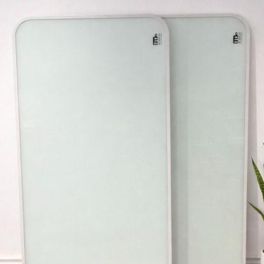 ميز 120*60 زجاج ضد الكسر  - white